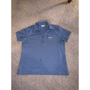 Callaway Maddens Blue Polo Shirt Medium